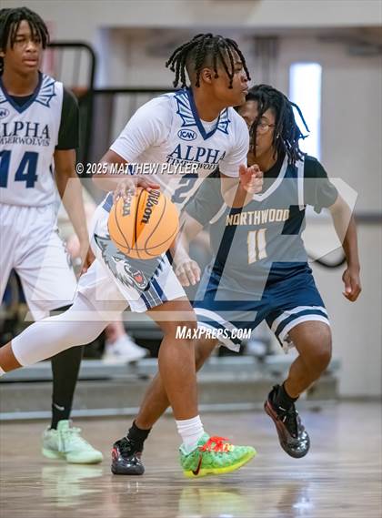 Thumbnail 2 in Northwood Temple Academy vs. Alpha Academy (Veterans Showcase 2025) photogallery.