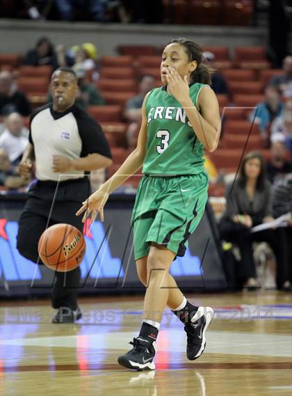 Thumbnail 3 in Plains vs. Kerens (UIL 1A Division 1 Final) photogallery.