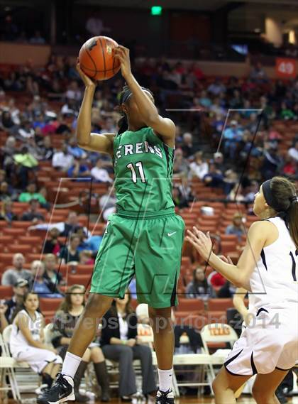 Thumbnail 2 in Plains vs. Kerens (UIL 1A Division 1 Final) photogallery.