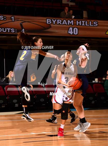 Thumbnail 1 in Byram Hills vs. Walter Panas (Slam Dunk Tournament) photogallery.