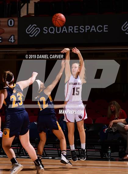 Thumbnail 2 in Byram Hills vs. Walter Panas (Slam Dunk Tournament) photogallery.