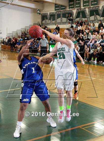 Thumbnail 2 in Encinal @ Miramonte (CIF NCS D3 Playoffs) photogallery.