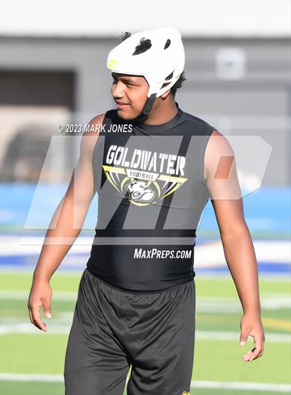 Thumbnail 1 in Goldwater vs. Chino Valley (Prescott 7v7) photogallery.