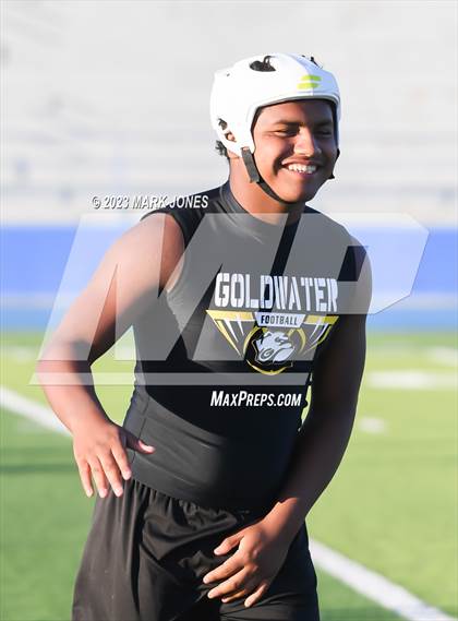 Thumbnail 1 in Goldwater vs. Chino Valley (Prescott 7v7) photogallery.