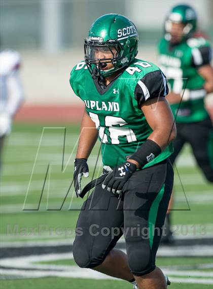 Thumbnail 1 in Upland vs Oaks Christian (UT Honor Bowl) photogallery.