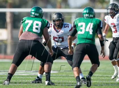 Thumbnail 1 in Upland vs Oaks Christian (UT Honor Bowl) photogallery.