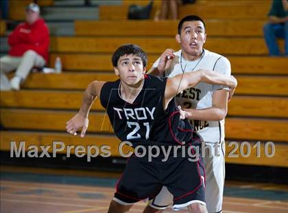 Thumbnail 3 in Troy vs. Troy (Santa Barbara Holiday Classic Tournament) photogallery.