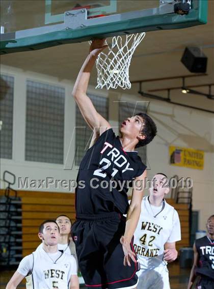 Thumbnail 1 in Troy vs. Troy (Santa Barbara Holiday Classic Tournament) photogallery.