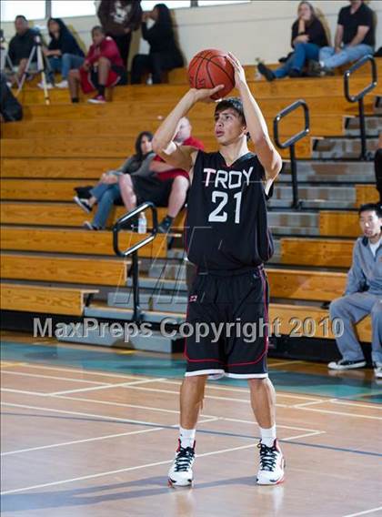 Thumbnail 2 in Troy vs. Troy (Santa Barbara Holiday Classic Tournament) photogallery.