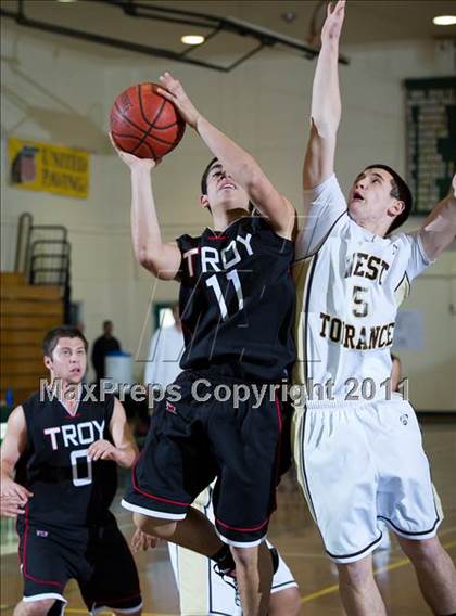 Thumbnail 2 in Troy vs. Troy (Santa Barbara Holiday Classic Tournament) photogallery.