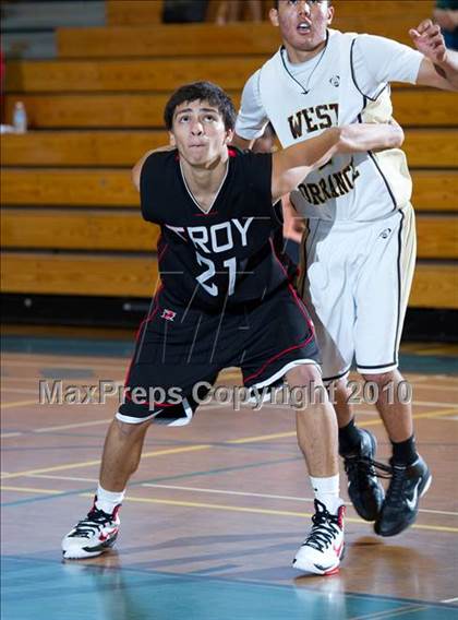 Thumbnail 2 in Troy vs. Troy (Santa Barbara Holiday Classic Tournament) photogallery.