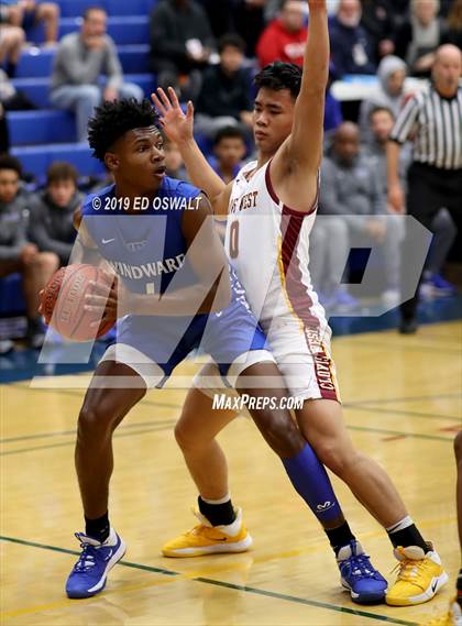 Thumbnail 2 in Windward vs. Clovis West (Nor Cal Tip Off Classic) photogallery.