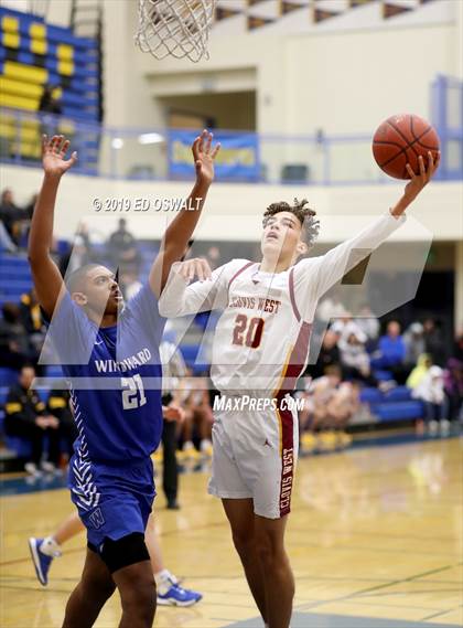 Thumbnail 1 in Windward vs. Clovis West (Nor Cal Tip Off Classic) photogallery.