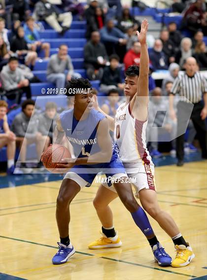 Thumbnail 1 in Windward vs. Clovis West (Nor Cal Tip Off Classic) photogallery.