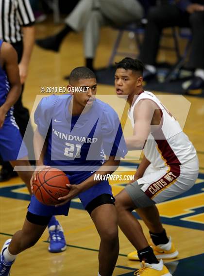 Thumbnail 1 in Windward vs. Clovis West (Nor Cal Tip Off Classic) photogallery.