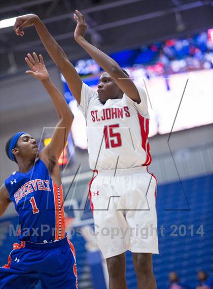 Thumbnail 2 in Roosevelt vs St. John's (DCSAA Semifinal) photogallery.
