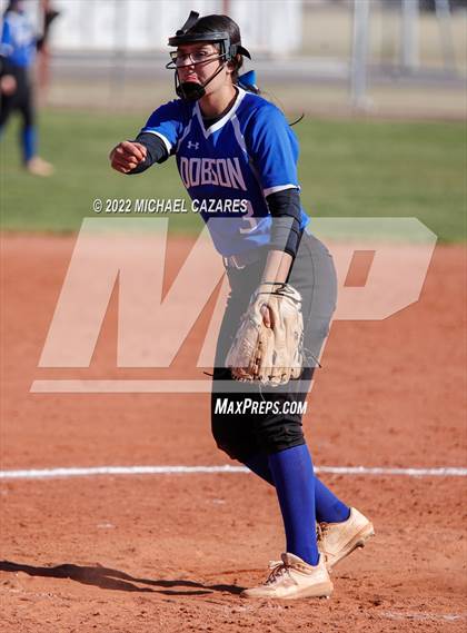 Thumbnail 2 in Arcadia vs. Dobson (Dobson/Westwood Invitational) photogallery.
