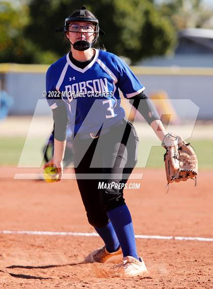 Thumbnail 3 in Arcadia vs. Dobson (Dobson/Westwood Invitational) photogallery.