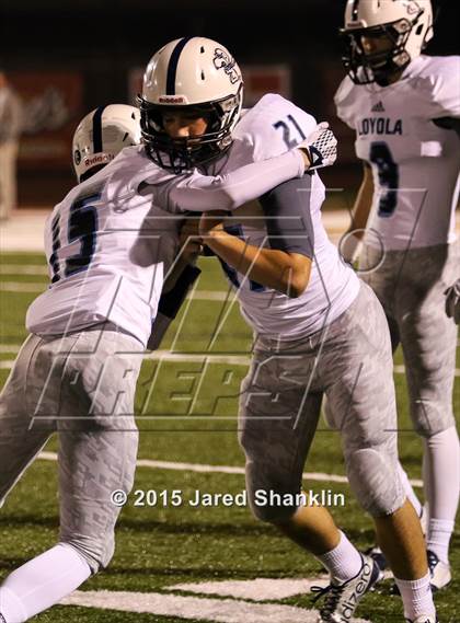Thumbnail 3 in Loyola College Prep @ E.D. White(Bi-District Playoff) photogallery.