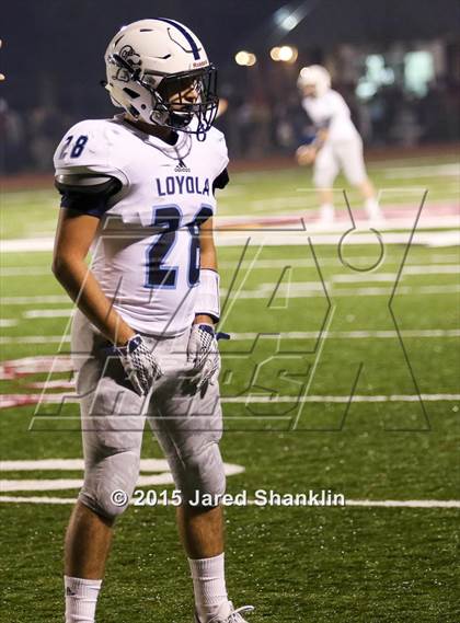Thumbnail 3 in Loyola College Prep @ E.D. White(Bi-District Playoff) photogallery.