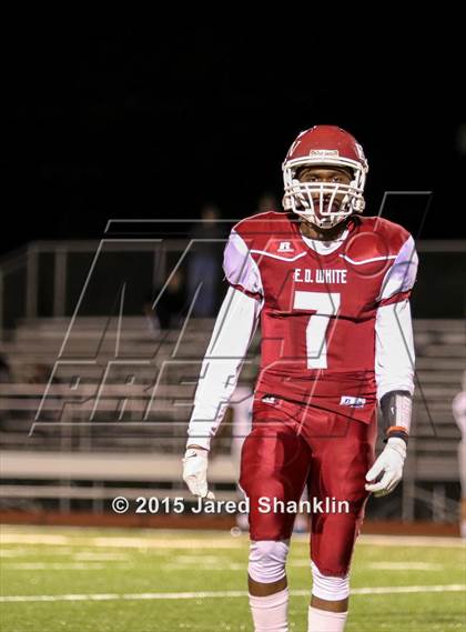 Thumbnail 1 in Loyola College Prep @ E.D. White(Bi-District Playoff) photogallery.