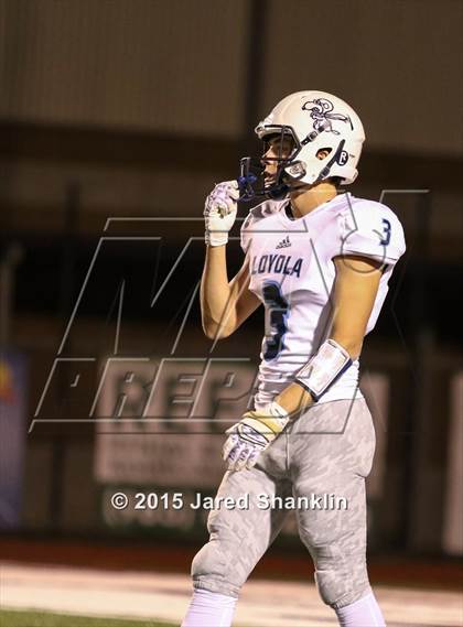 Thumbnail 3 in Loyola College Prep @ E.D. White(Bi-District Playoff) photogallery.