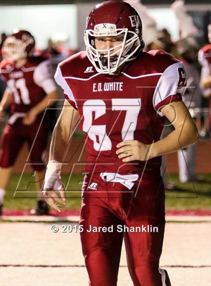 Thumbnail 1 in Loyola College Prep @ E.D. White(Bi-District Playoff) photogallery.