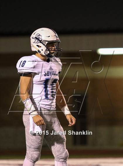 Thumbnail 2 in Loyola College Prep @ E.D. White(Bi-District Playoff) photogallery.