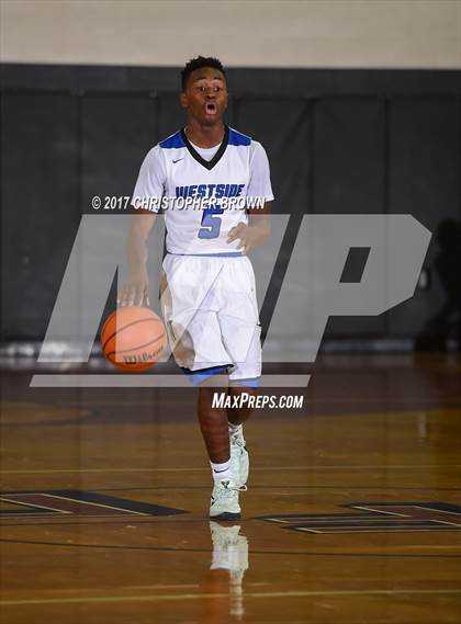 Thumbnail 3 in Westside vs Dobie (McDonald's Texas Invitational) photogallery.