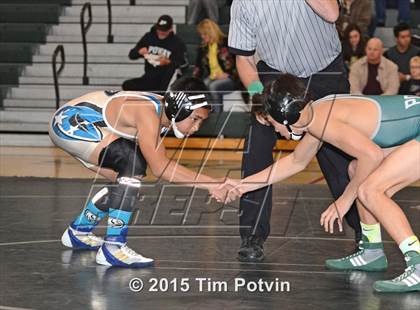 Thumbnail 3 in Olympian vs Poway (CIF D2 Quarterfinals Dual Meet) photogallery.