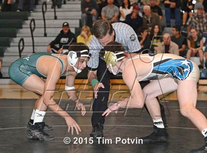 Thumbnail 3 in Olympian vs Poway (CIF D2 Quarterfinals Dual Meet) photogallery.