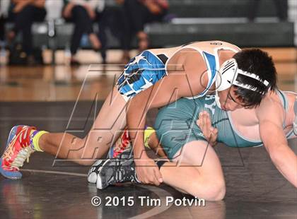Thumbnail 2 in Olympian vs Poway (CIF D2 Quarterfinals Dual Meet) photogallery.