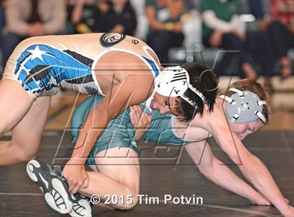 Thumbnail 1 in Olympian vs Poway (CIF D2 Quarterfinals Dual Meet) photogallery.