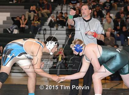 Thumbnail 1 in Olympian vs Poway (CIF D2 Quarterfinals Dual Meet) photogallery.