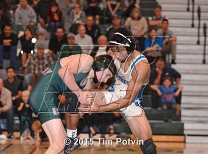 Thumbnail 2 in Olympian vs Poway (CIF D2 Quarterfinals Dual Meet) photogallery.