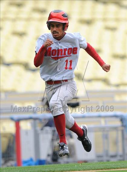 Thumbnail 1 in Monroe vs. Westchester (CIF LA City Section D2 Final) photogallery.