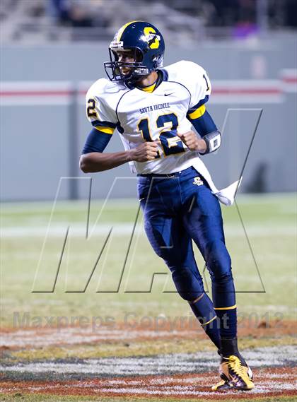 Thumbnail 3 in South Iredell vs. Carrboro (NCHSAA 2AA Final) photogallery.