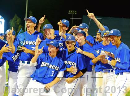 Thumbnail 2 in Rancho Bernardo vs. Granite Hills (CIF SDS Open Division Final) photogallery.