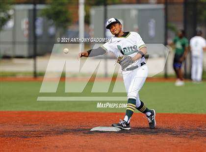 Thumbnail 1 in Jones @ Lane Tech (Chicago Public League Quarterfinal) photogallery.