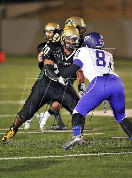 Thumbnail 2 in Birdville vs. Crowley (UIL 4A Division 1 Region 1 Area Playoff) photogallery.