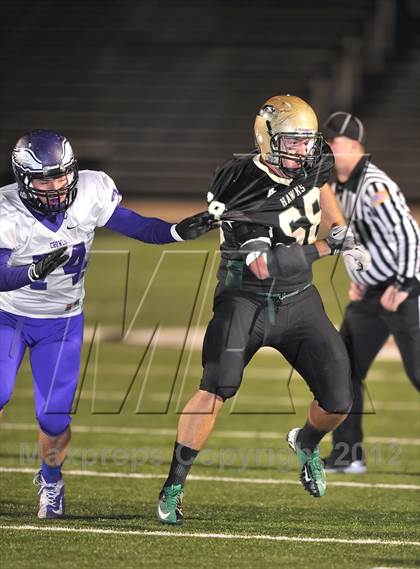 Thumbnail 3 in Birdville vs. Crowley (UIL 4A Division 1 Region 1 Area Playoff) photogallery.