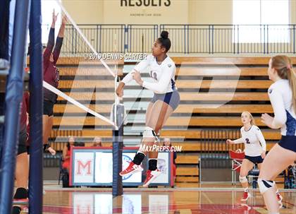Thumbnail 3 in Alpharetta vs. Milton (Tri Match) photogallery.