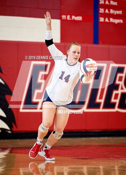 Thumbnail 3 in Alpharetta vs. Milton (Tri Match) photogallery.