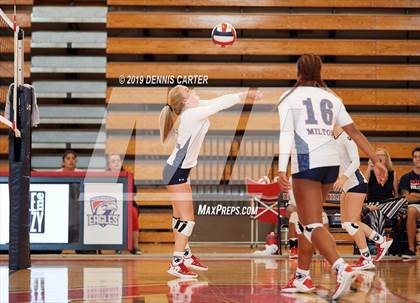 Thumbnail 2 in Alpharetta vs. Milton (Tri Match) photogallery.