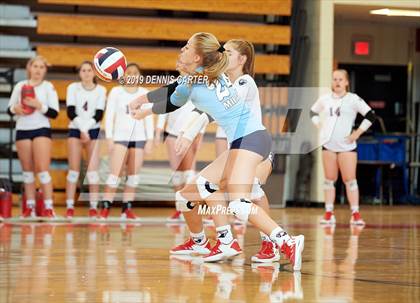 Thumbnail 3 in Alpharetta vs. Milton (Tri Match) photogallery.