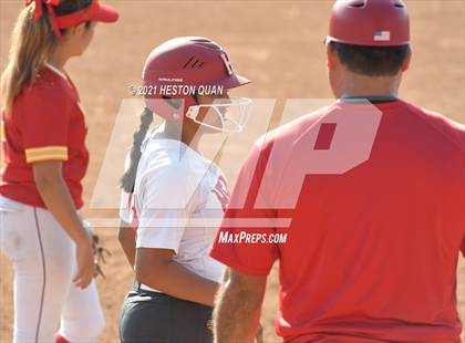 Thumbnail 1 in Hemet vs. Rosary Academy (CIF-SS D4 Final) photogallery.