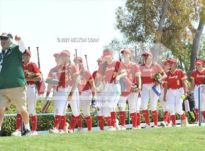 Thumbnail 3 in Hemet vs. Rosary Academy (CIF-SS D4 Final) photogallery.