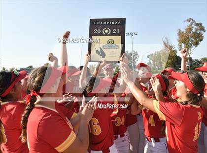 Thumbnail 2 in Hemet vs. Rosary Academy (CIF-SS D4 Final) photogallery.