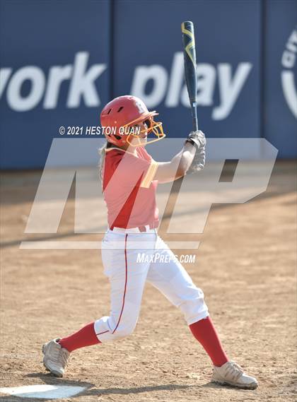 Thumbnail 3 in Hemet vs. Rosary Academy (CIF-SS D4 Final) photogallery.
