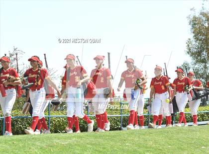 Thumbnail 2 in Hemet vs. Rosary Academy (CIF-SS D4 Final) photogallery.